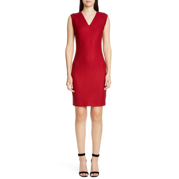 St. John Dresses & Skirts - St John Refined Textured Knit Sheath dress